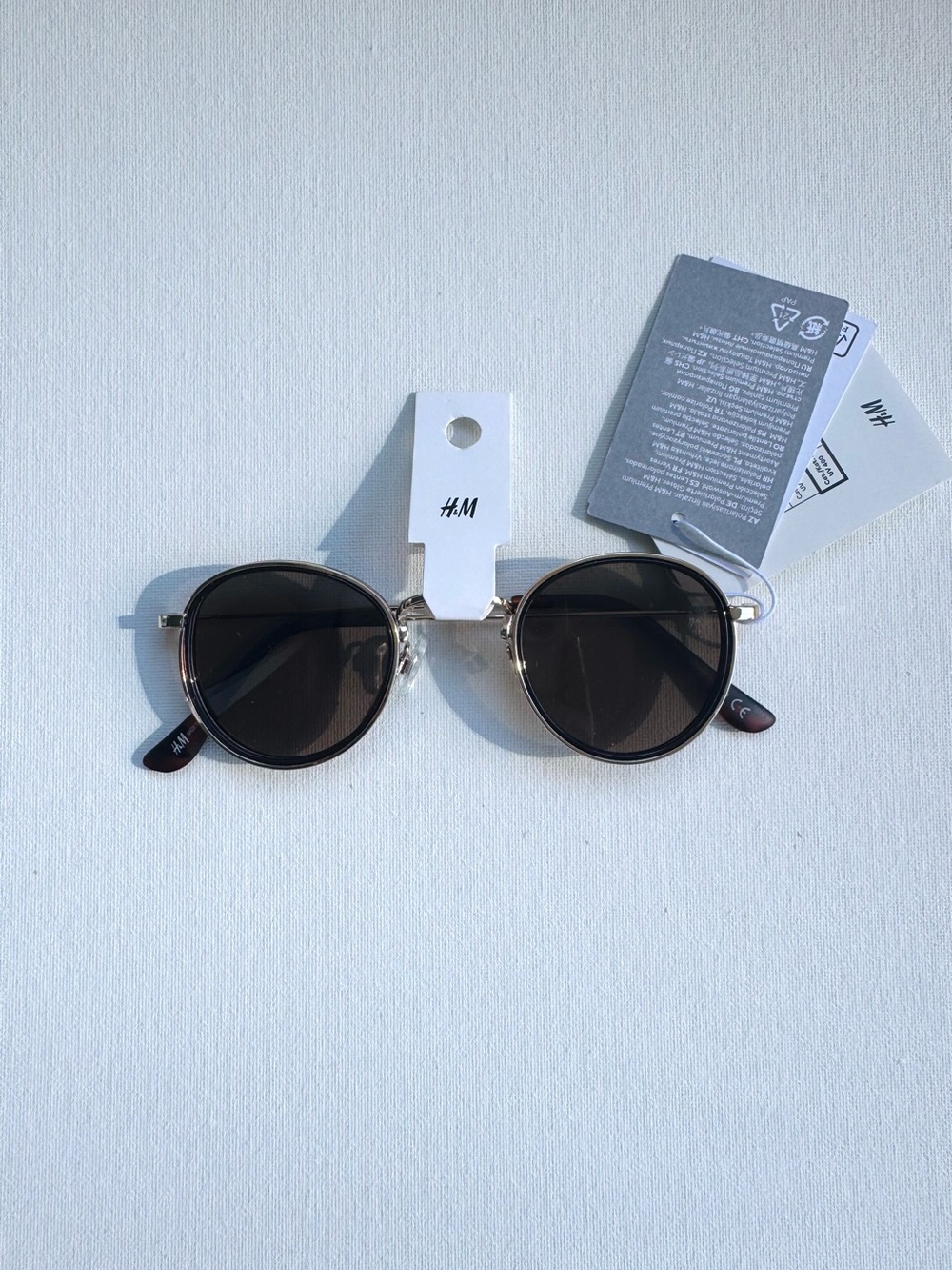 H&M Premium Round Sunglasses – Polarized | Gold Frame